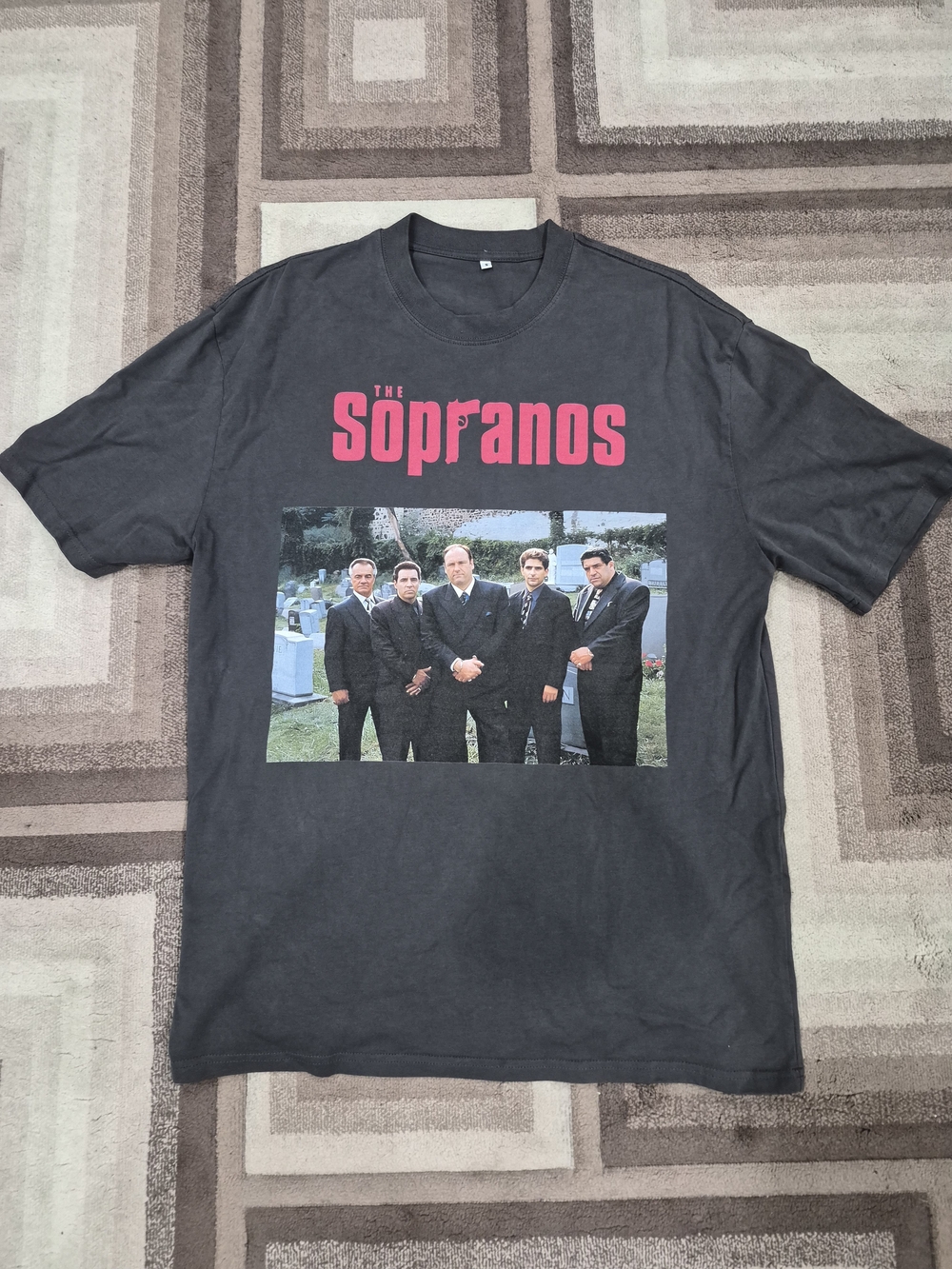 The Sopranos Graphic Tee - Men’s Black Crewneck Shirt